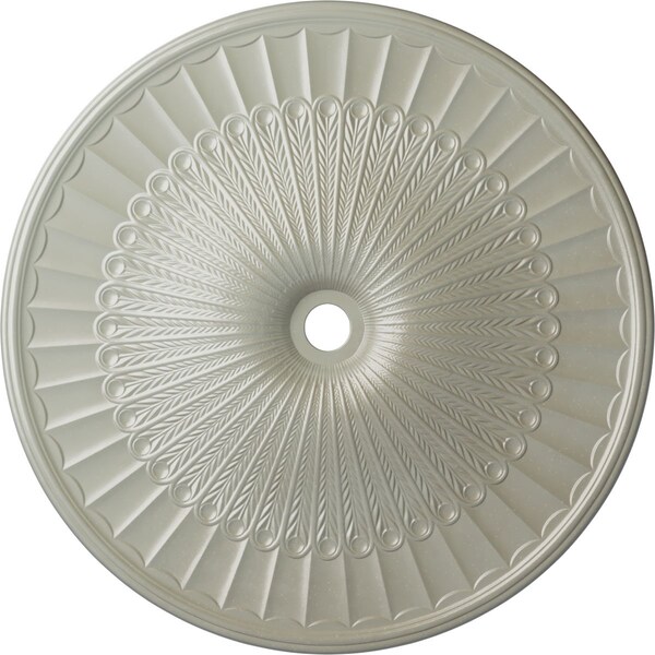 Ekena Millwork Galveston Ceiling Medallion (Fits Canopies up to 5 7/8"), 51"OD x 3 5/8"ID x 3 3/8"P, Flash Copper CM51GLFCS - main